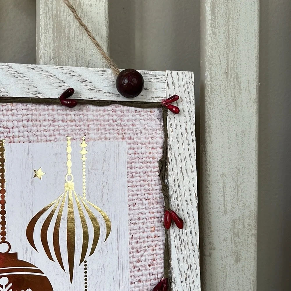 Clearance ~  Christmas Holiday Door-Wall Hanging 🎄🆕🎄 A 2 For $14 item